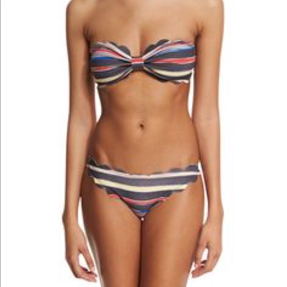 BNWT Marysia Antibes Scalloped Bikini